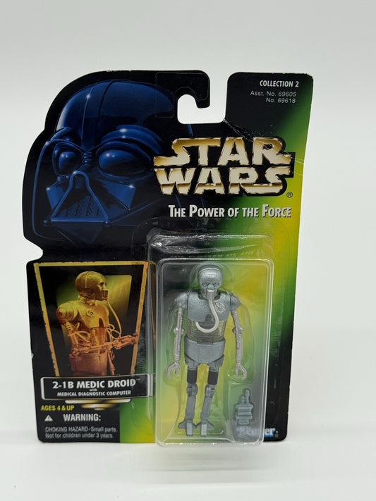 Star Wars Power Of The Force 2-1B Medic Droid Action Figure Kenner 1996 NEW
