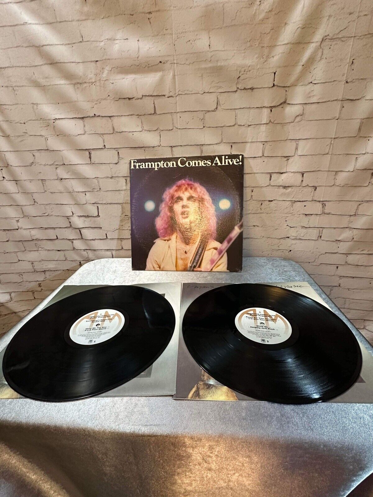 PETER FRAMPTON- COMES ALIVE Vinyl SP-3703 DOUBLE VINYL LP GATEFOLD