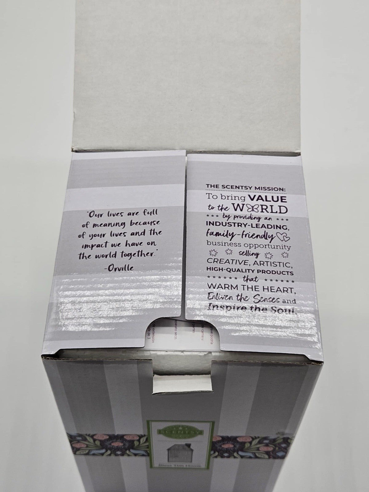 Scentsy BLESS THIS HOME Wax Warmer Rustic Primitive Decor 10" Tall