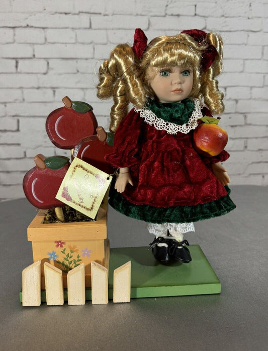 Vintage Genuine Fine Bisque Porcelain Doll, Collectors Choice VCTY VFG