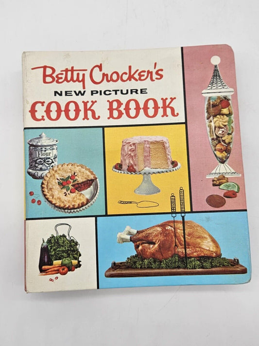Vintage Betty Crocker's New Picture Cook Book - 1st Edition  2nd Print JB01