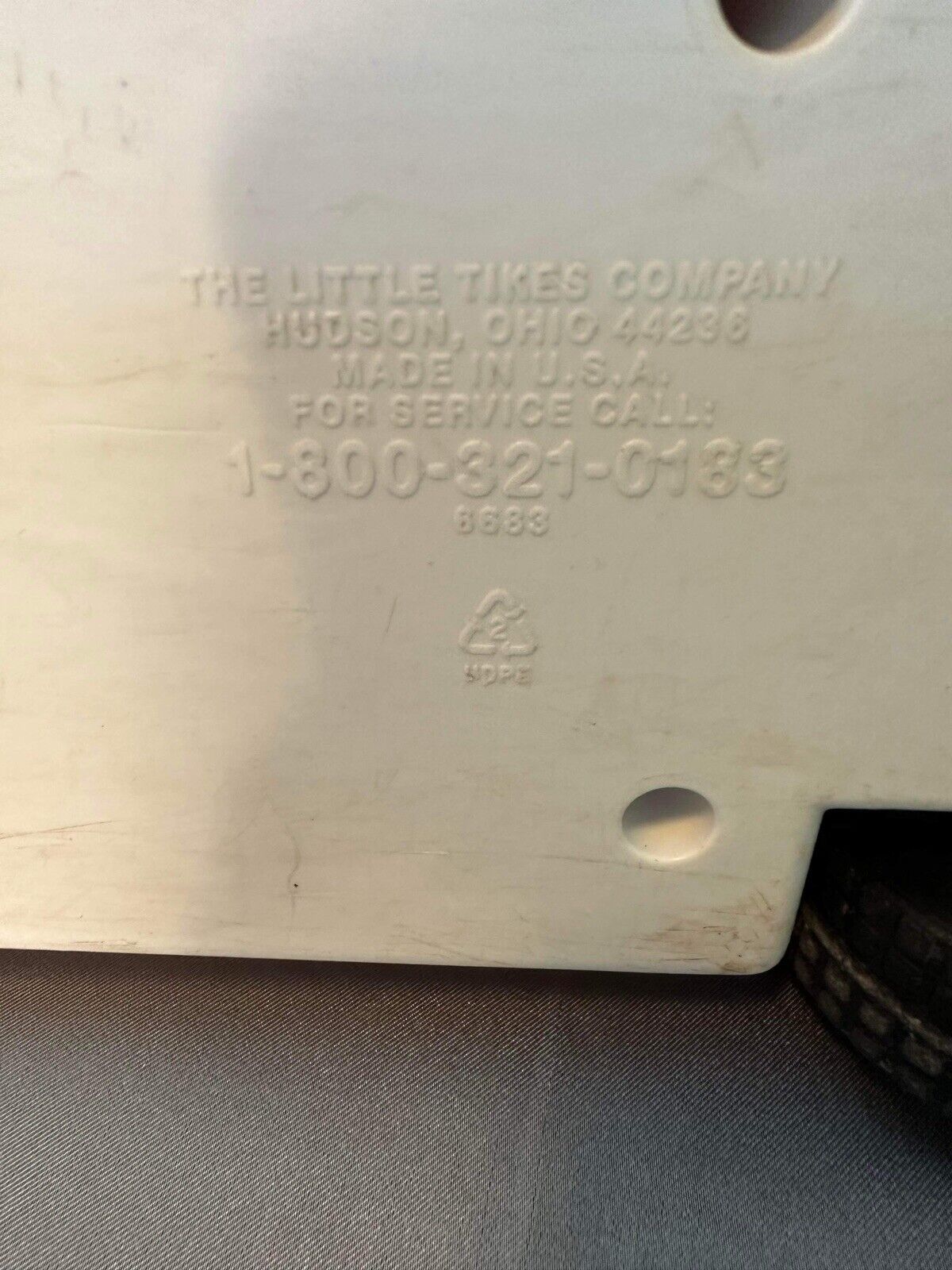 Vintage Little Tikes Fire Truck Large Vehicle Ride On Ladder Bucket 23 in Red