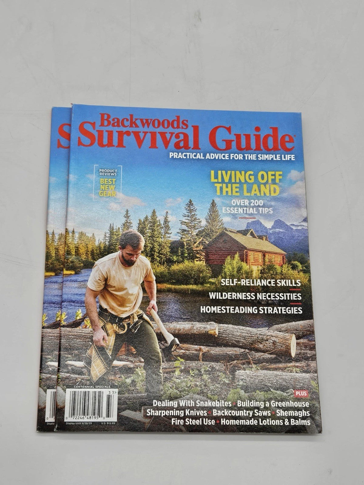 2023 Backwoods SURVIVAL GUIDE Centennial Special Edit Magazine LIVING OFF LAND