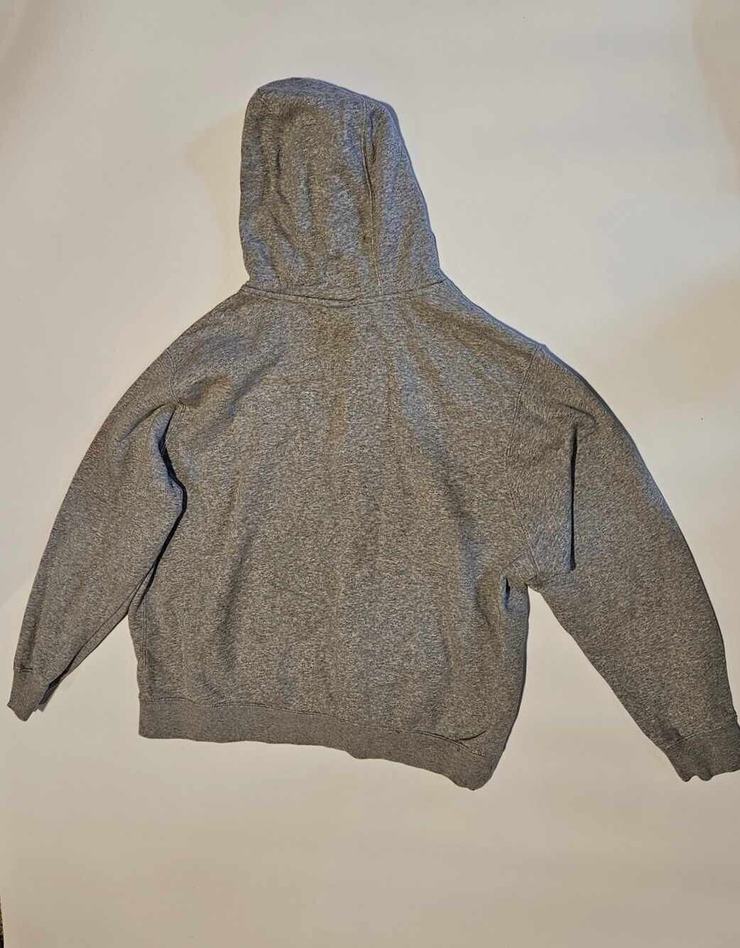 NIKE Sportswear Club Fleece Heather Grey Pullover Hoodie Mens XL