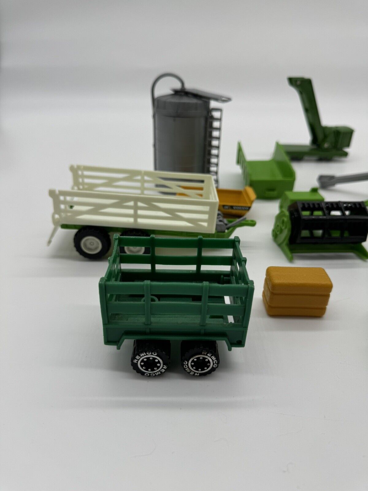 Random Lot of Vintage Model Farming Equipment Toys