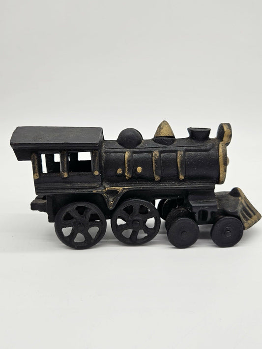 Washington 44 Black Cast Iron Train Locomotive- Collectible FREE SHIPPING