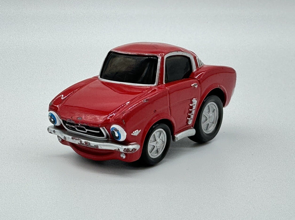 ERTL 1964 5 Ford Mustang L1212DO00 Replica Toy Car 3" Red Metal