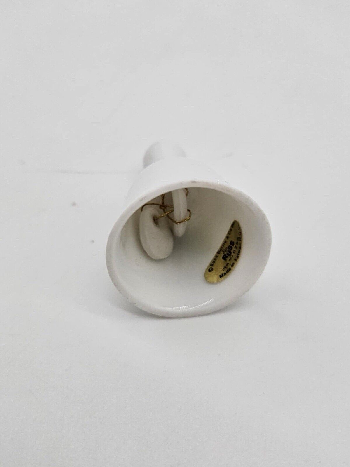 Russ Berrie & Co. 2" May Floral Porcelain Mini Bell of the Month Vintage