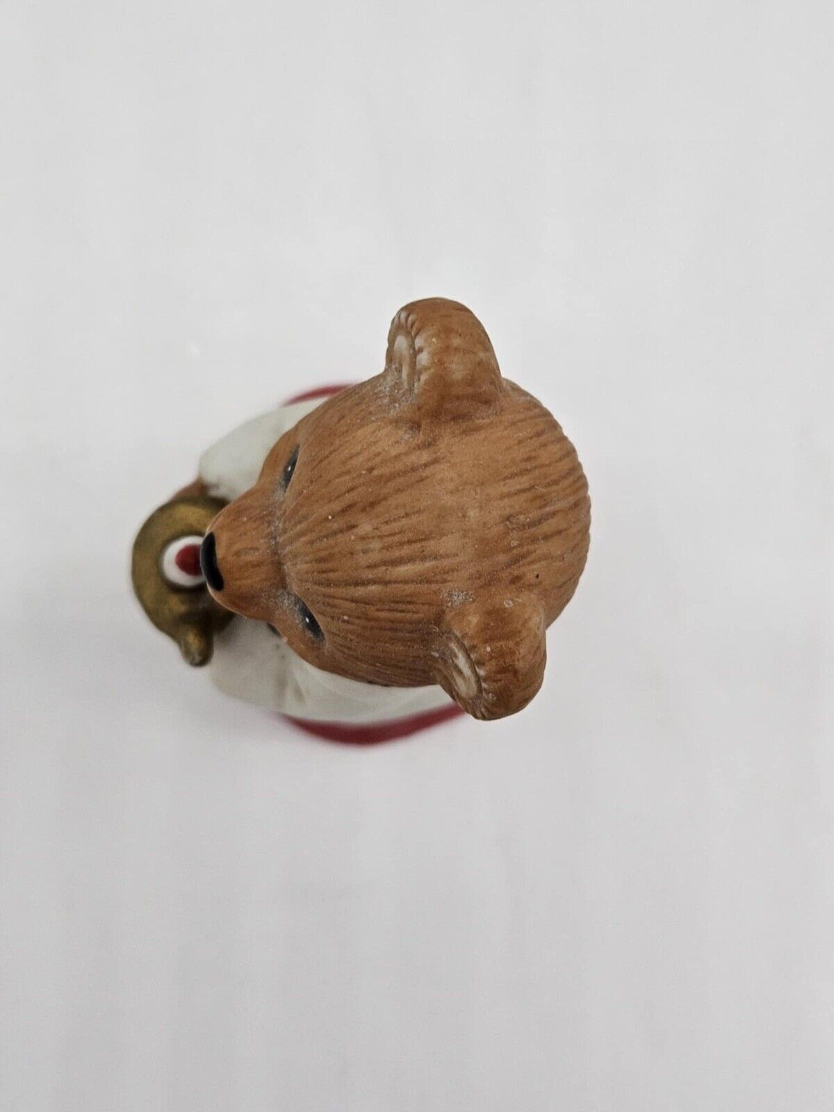 Vintage Homco Holiday Teddy Bear Choir Carolers Porcelain Set of 3 #5100