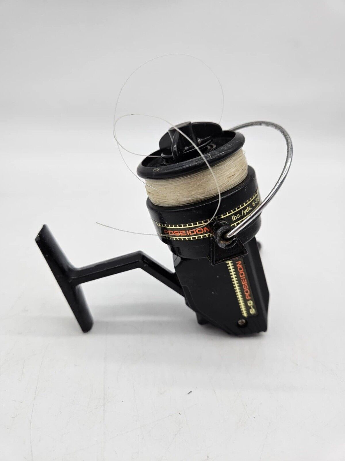 S G Poseidon Spinning Reel for Fresh Water Fishing Great for Beginners Good Cond