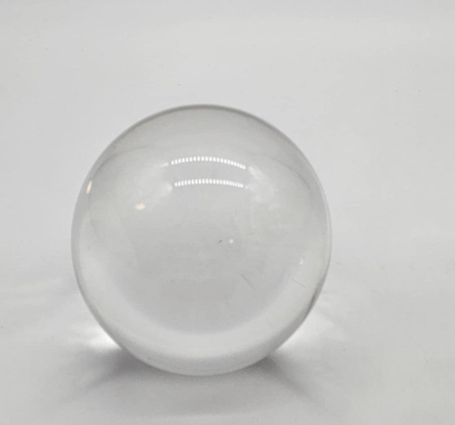 Vintage Glass Clear Paper Weight U258/33