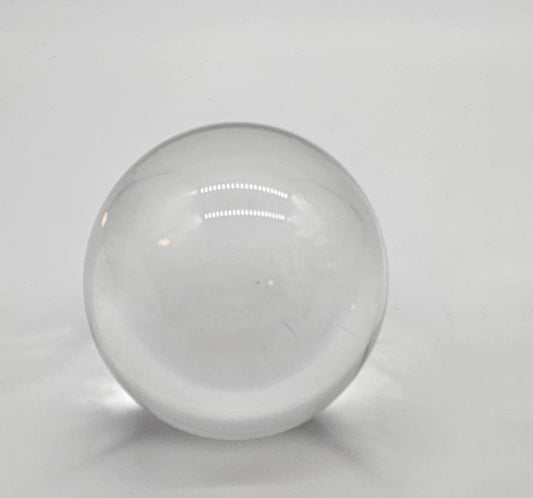 Vintage Glass Clear Paper Weight U258/33