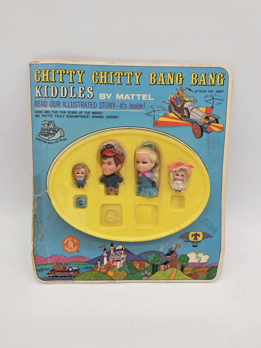 1968 Mattel Liddle Kiddles CHITTY CHITTY BANG BANG SET ✨RARE✨