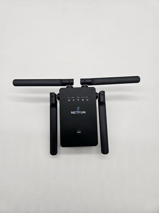 Netfun 300 Mbps WiFi Range Extender Black