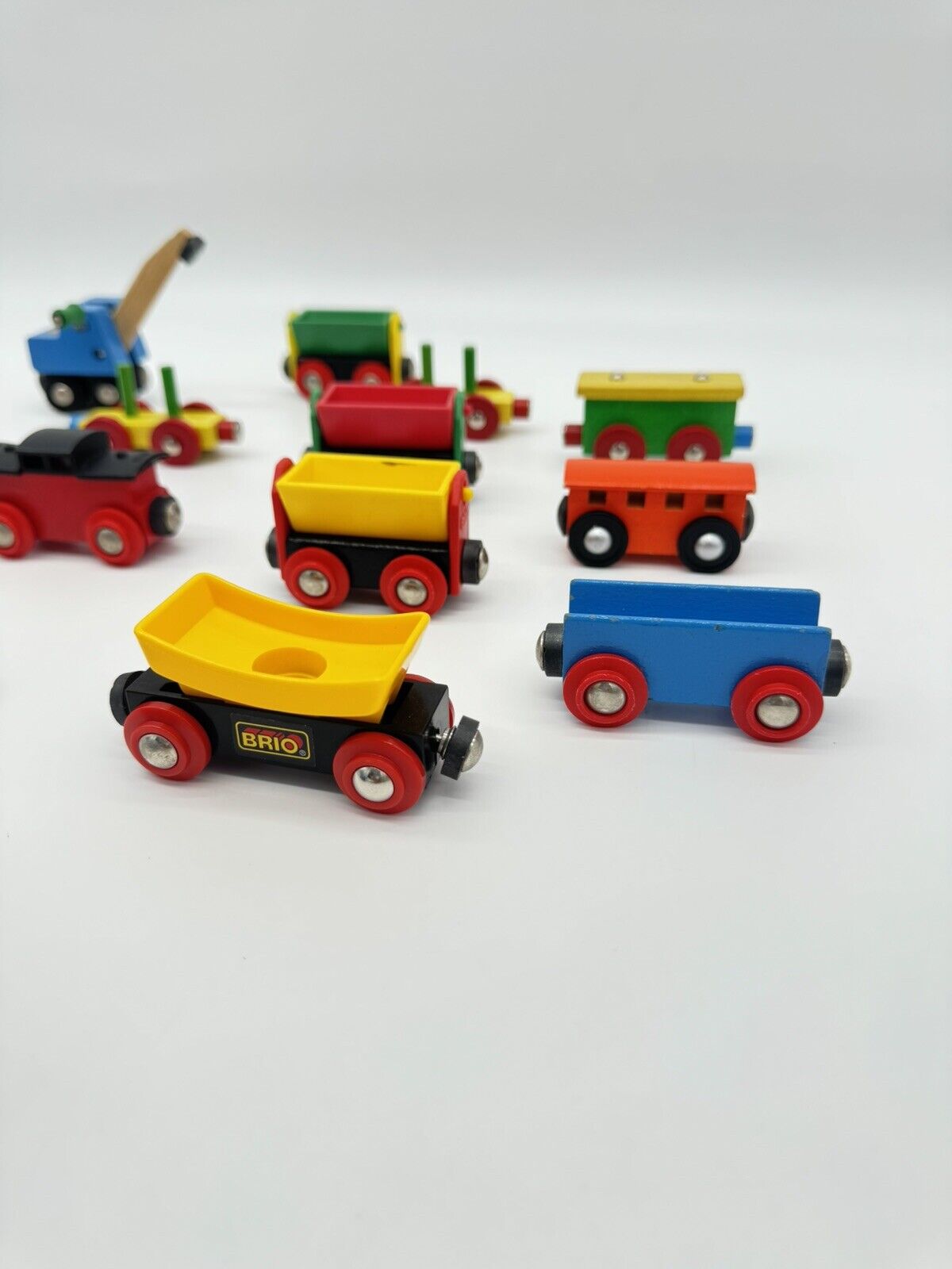 Brio Wooden Train-Vehicles Lot of 16