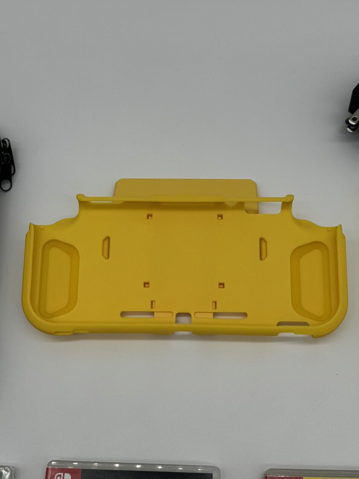 Nintendo Switch Lite Yellow Handheld Console Lot w/ Case, Charger, Games & MORE