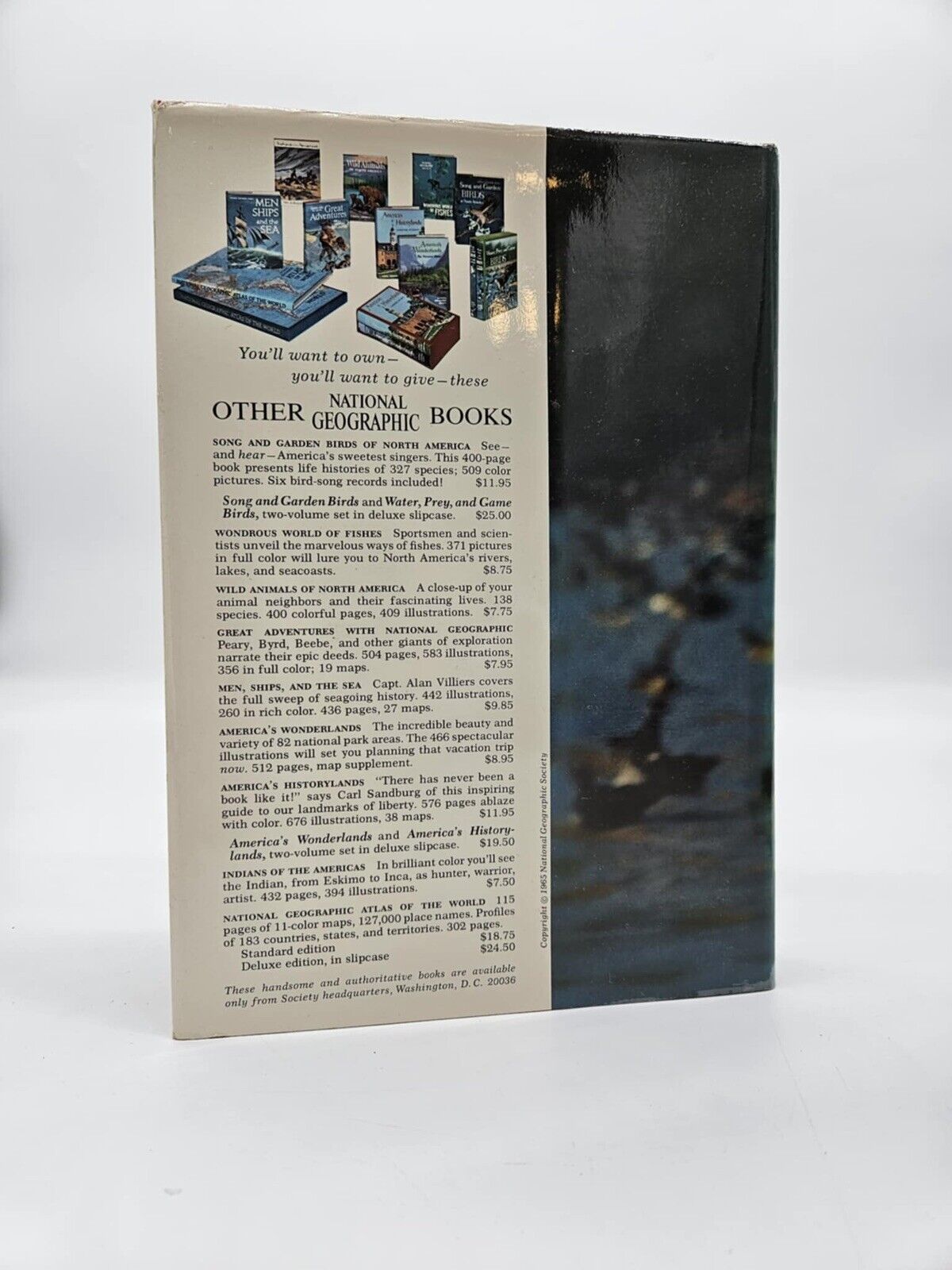 National Geographic BIRDS OF NORTH AMERICA Box Set with Bird Songs Records