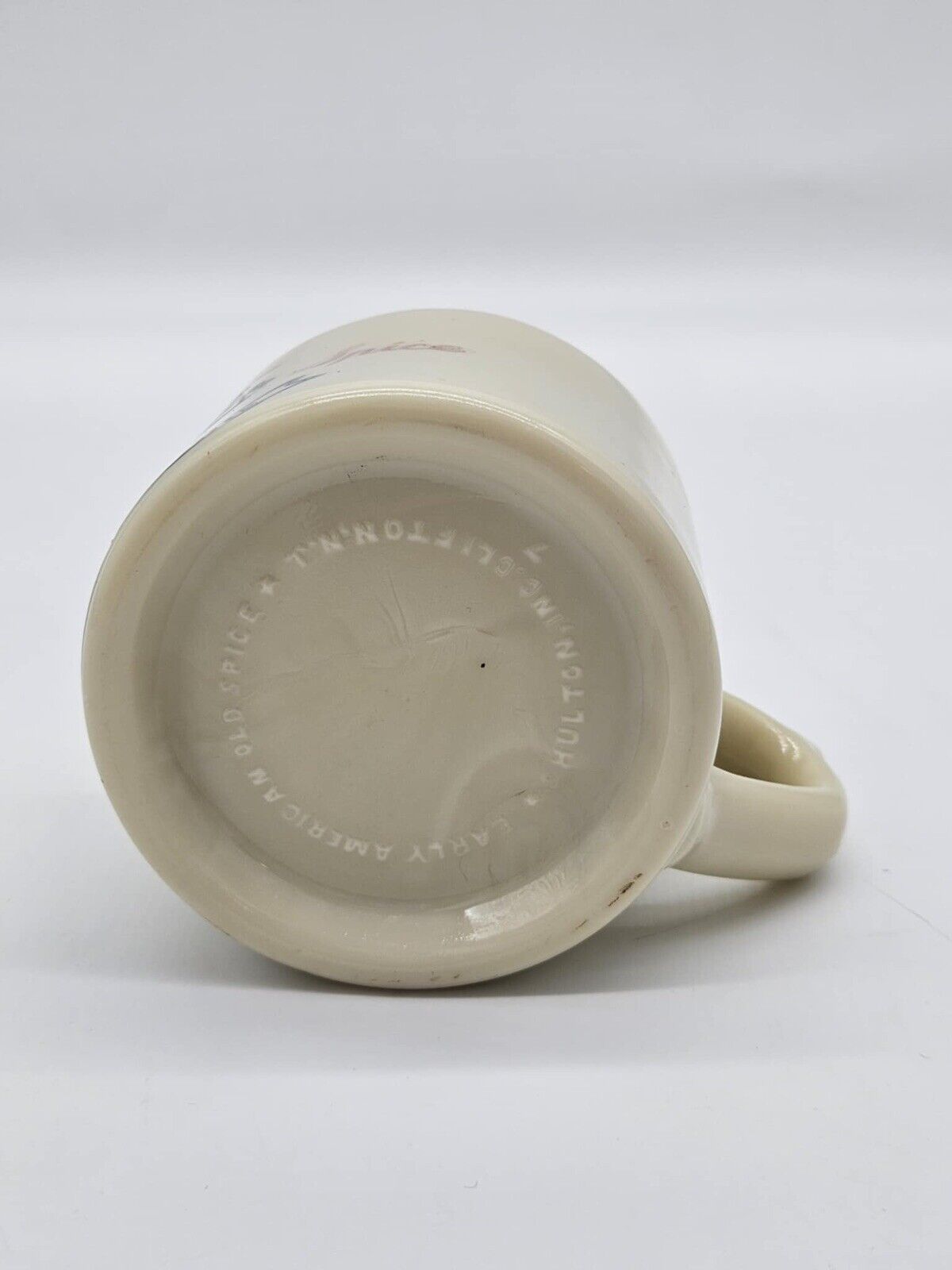 Vintage Old Spice Shaving Mug Ship Friendship Early American Shulton Glass