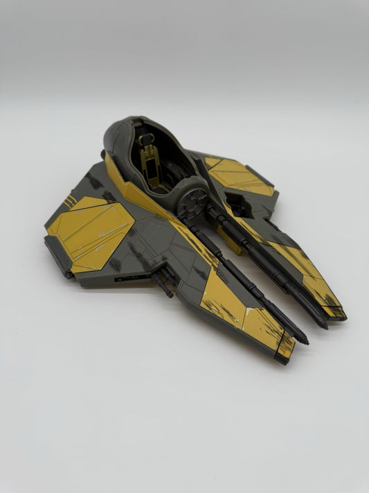 2004 Hasbro Star Wars Anakin Skywalker Jedi Fighter Ship Starfighter Lucasfilm