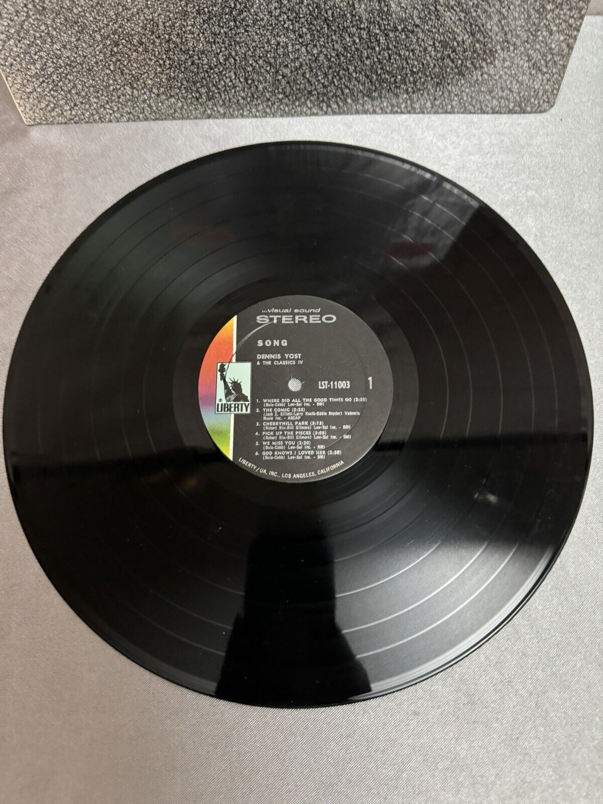 DENNIS YOST & THE CLASSICS  IV - SONG - LIBERTY 1970 - GATEFOLD - LP RECORD🔥