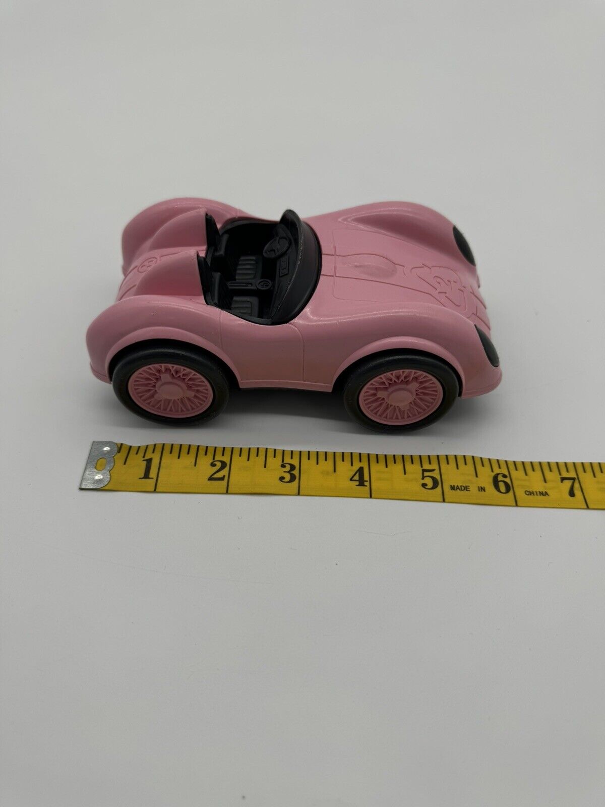 Greenbrier International Green #1 Turbo Wheels & Pink Race Car Plastic Toy Cars