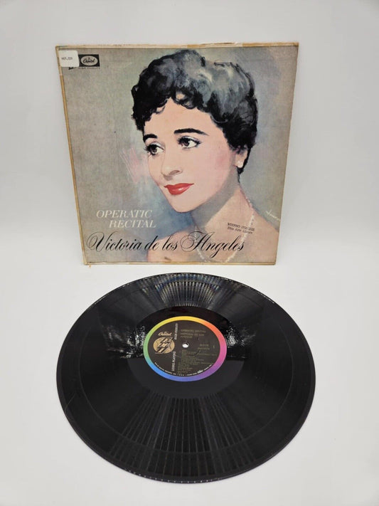 Victoria De Los Angeles Operatic Recital vinyl LP Capitol-EMI - G 7172 1959 mono