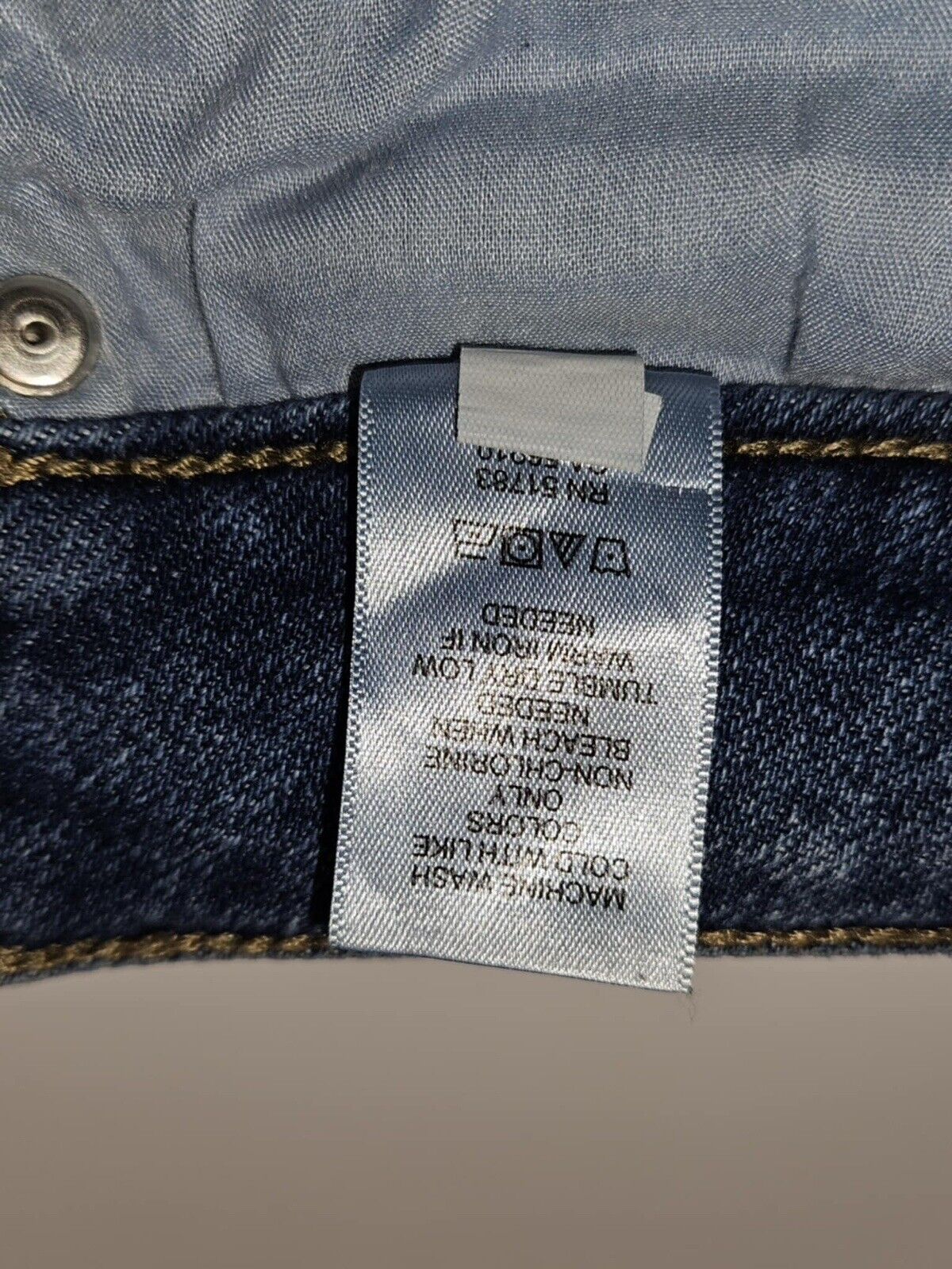 Maurices Denim Mini Skirt Womens 8 Cotton Distressed Jean Distressed