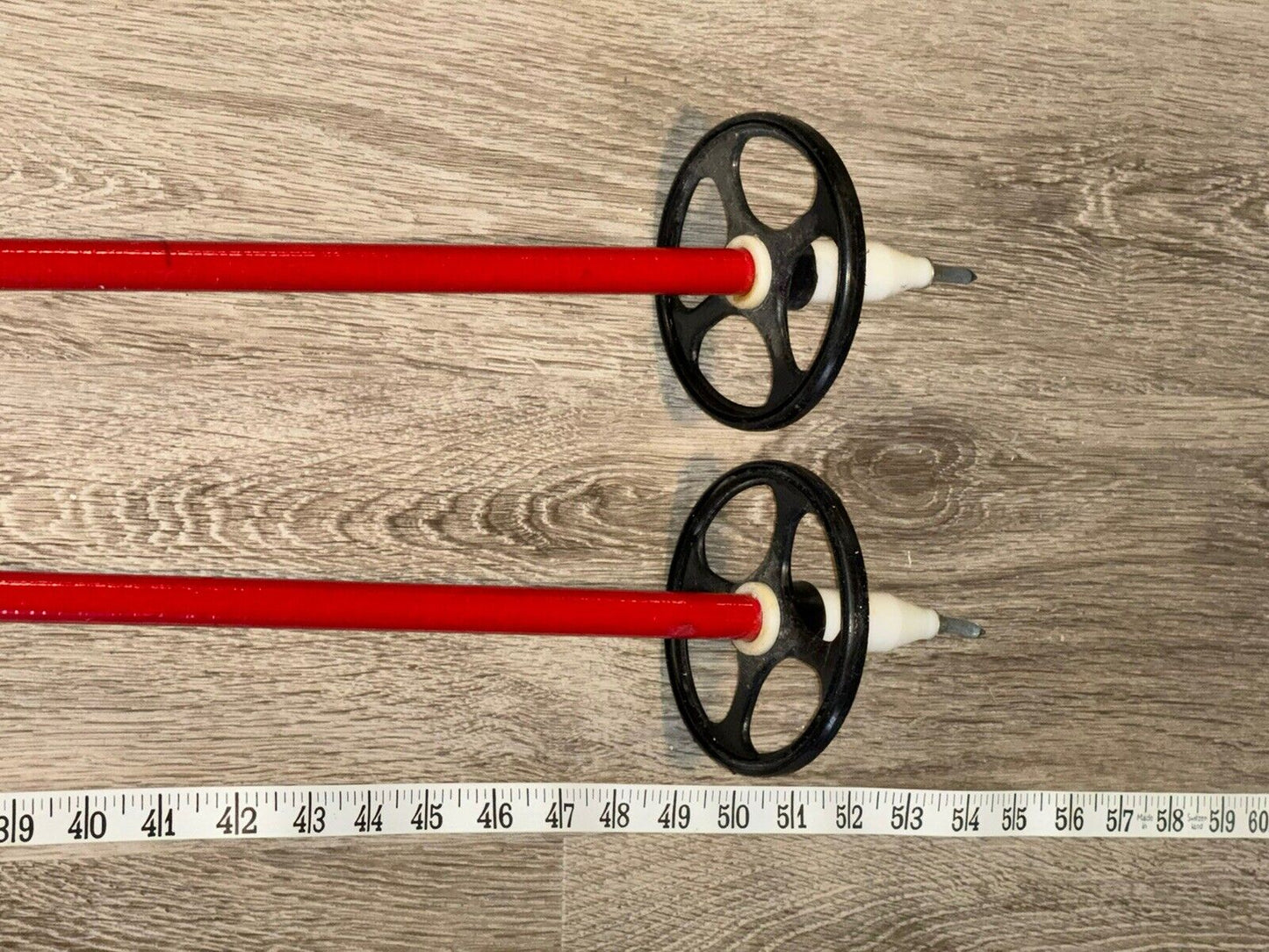 Vintage LP STAVEN  Ski Poles Made in Sweden 130 cm