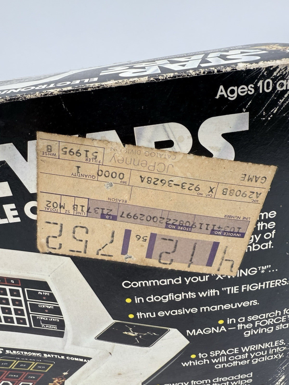 STAR WARS 1979 Electronic Battle Command Game W/ Box And AC Adapter NEW !!