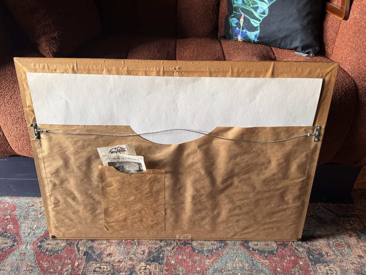 Terry Redlin “Comforts of Home” Signed Limited Edition Lithograph w/ COA