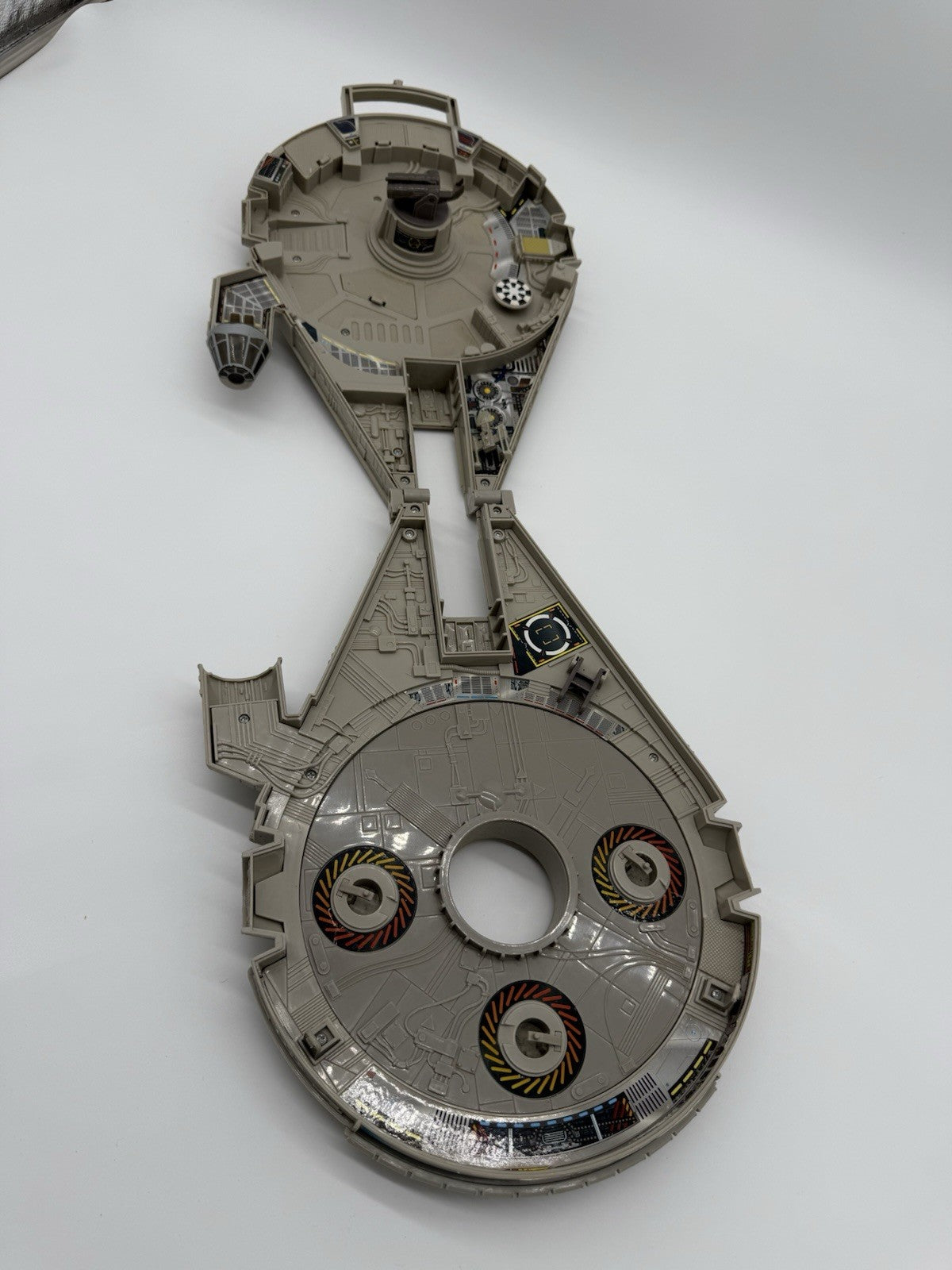 Star Wars Micro Machines Millennium Falcon w/ Y Wing Fighter