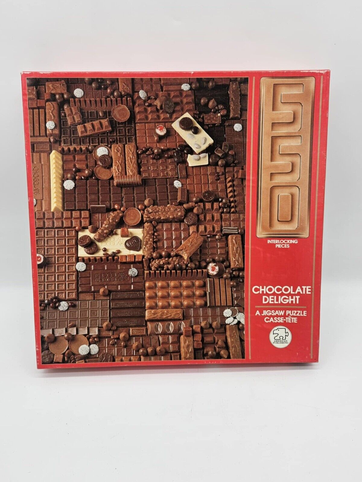 Chocolate Delight 550pc Puzzle 24"x18" American Publishing Brand New Sealed