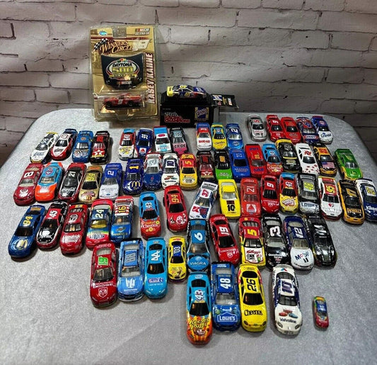 Lot Of 67 Vintage NASCAR Racing 1:64 Diecast Cars VTY