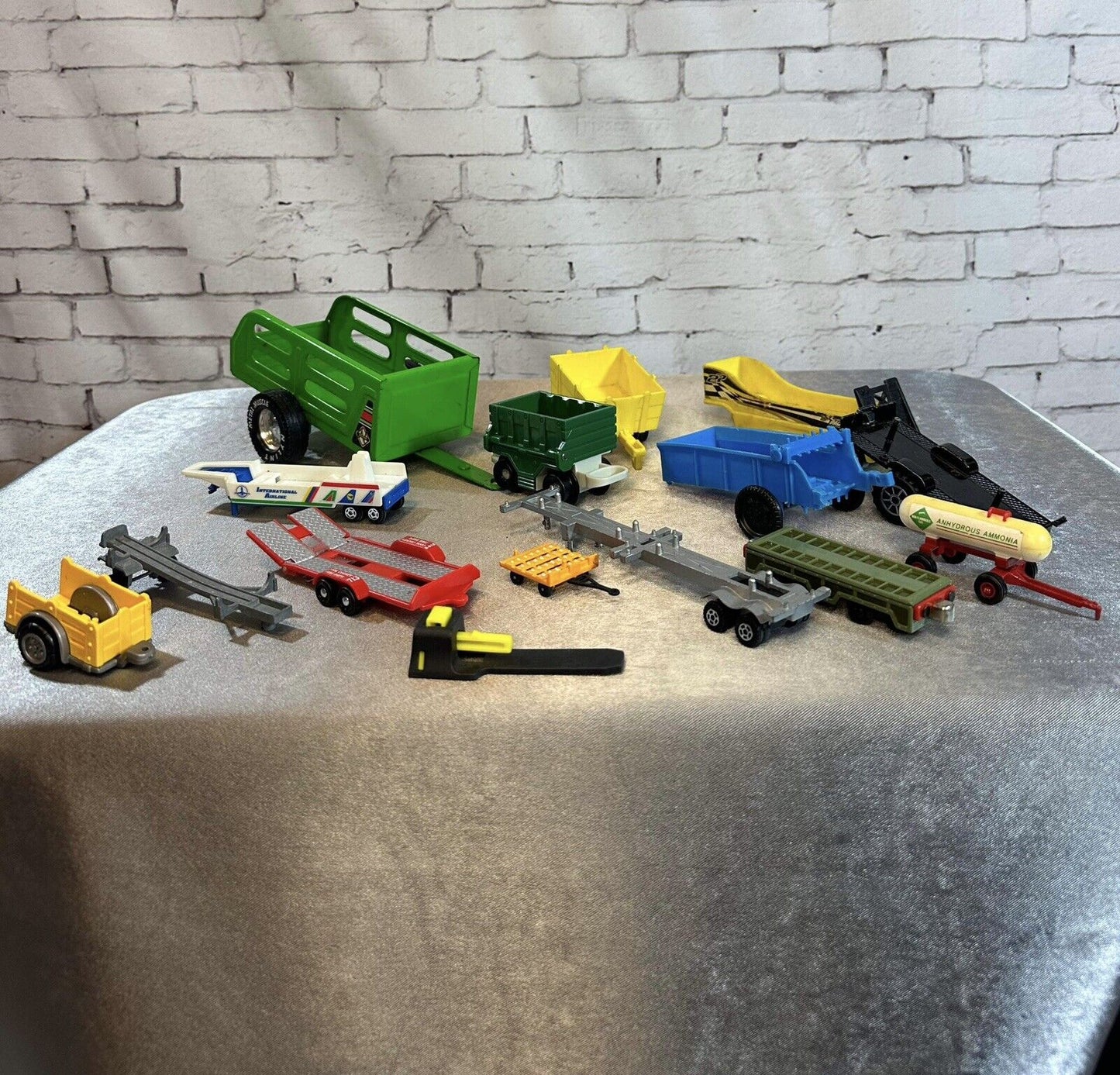 Lot Of Vintage Toy Trailers