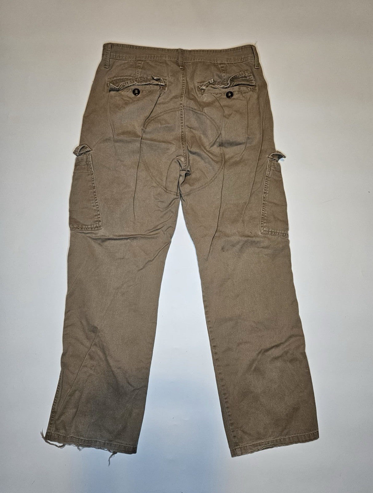 Old Navy Men’s Cargo Pants Khaki 33x32 Straight Leg Utility