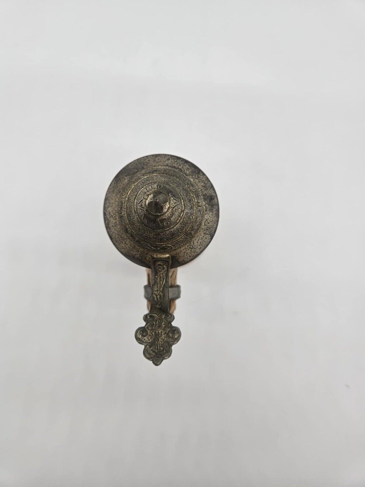 Antique 1940's 'Auf Der Alm' Germany # 477  Lidded German Beer Stein Mug .5L