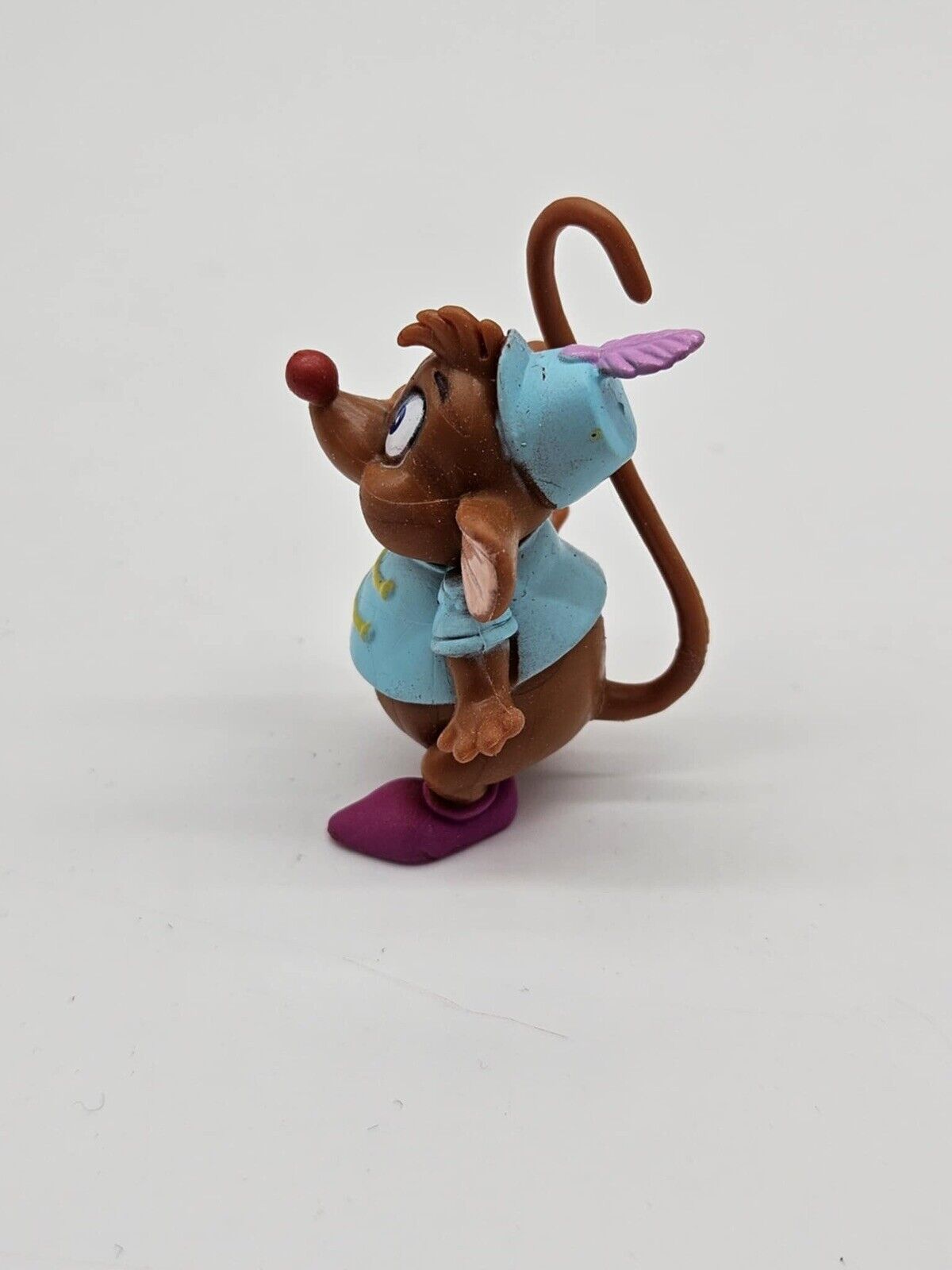 Disney Cinderella Gus Mouse Royal Escort Uniform 2" PVC Figure Cake Topper Toy