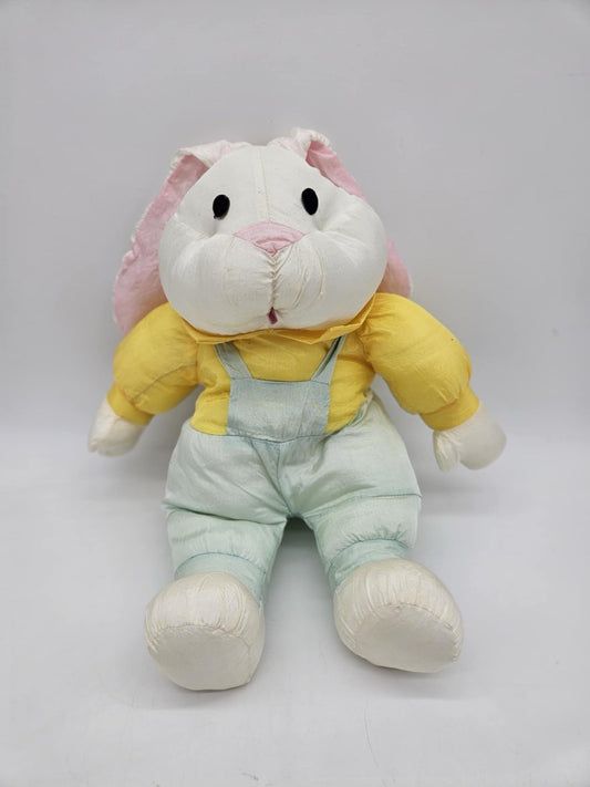 VTG International Silver Co. Parachute Bunny Rabbit Nylon Plush Stuffed Animal