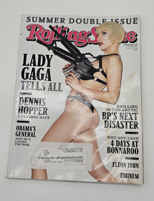 Rolling Stone Magazine Lady Gaga July 8-22, 2010 Issue 1108/1109