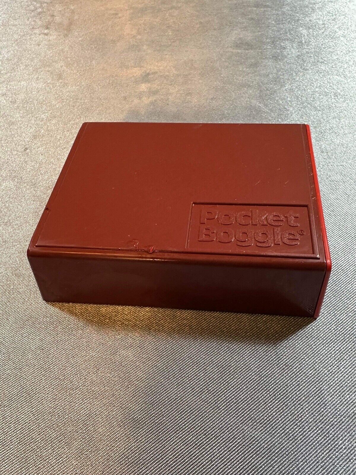 Pocket Boggle Game ~ Great for Travel, Car, Plane, Camping 1980s Parker Brothers