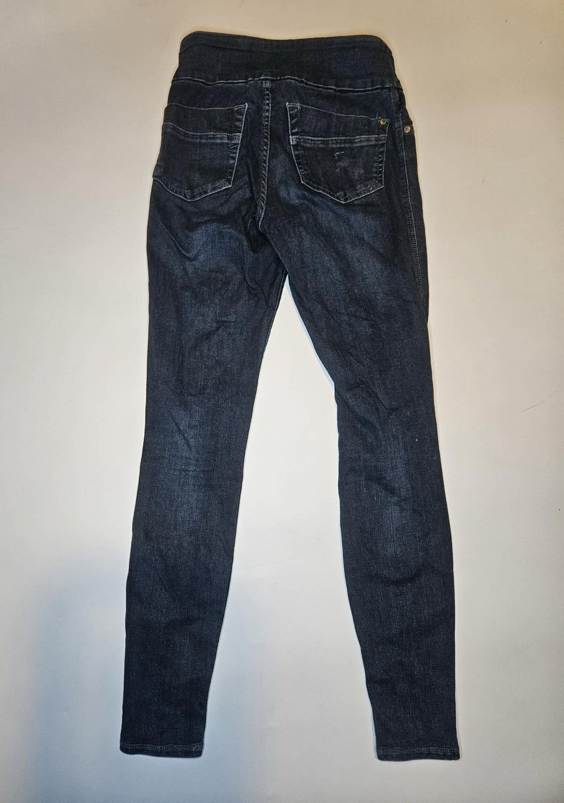 Rock & Republic Denim Rx Fever Pull On Skinny Jeans Women's Size 2 Distressed
