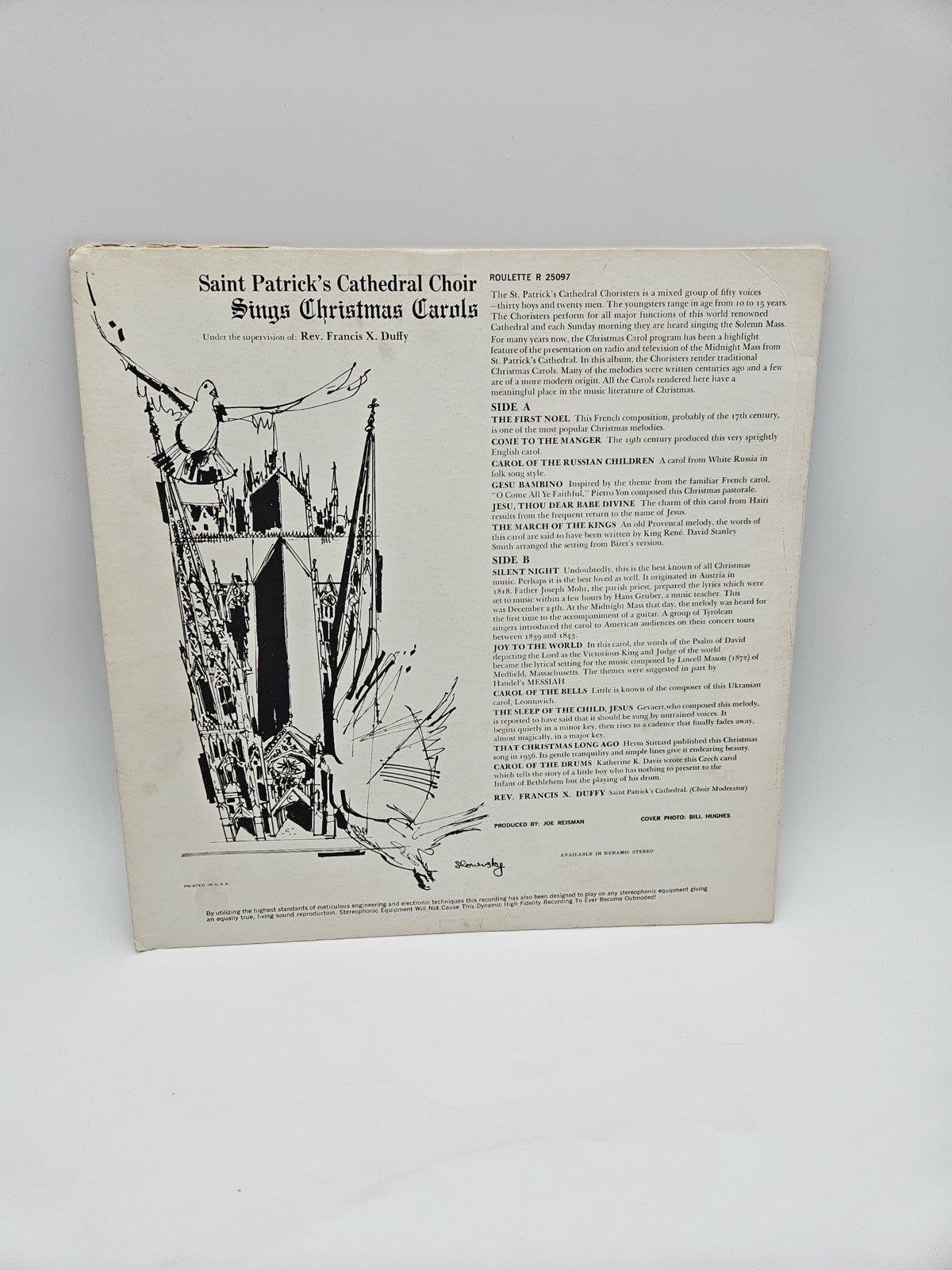Saint Patrick's Cathedral Choir Sings Christmas Carols - Roulette  1958