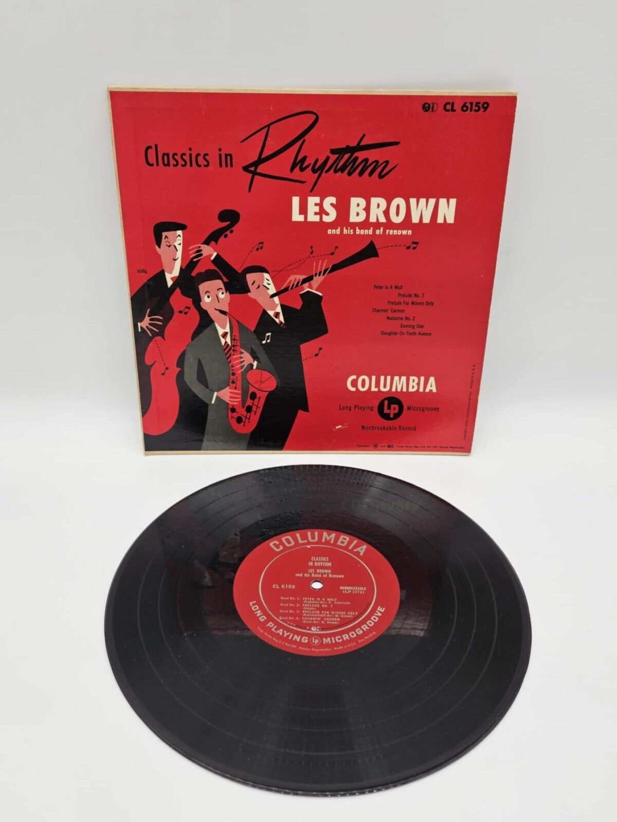 Les Brown Classics In Rhythm 10" 33 RPM EP COLUMBIA CL-6159 Peter Is A Wolf