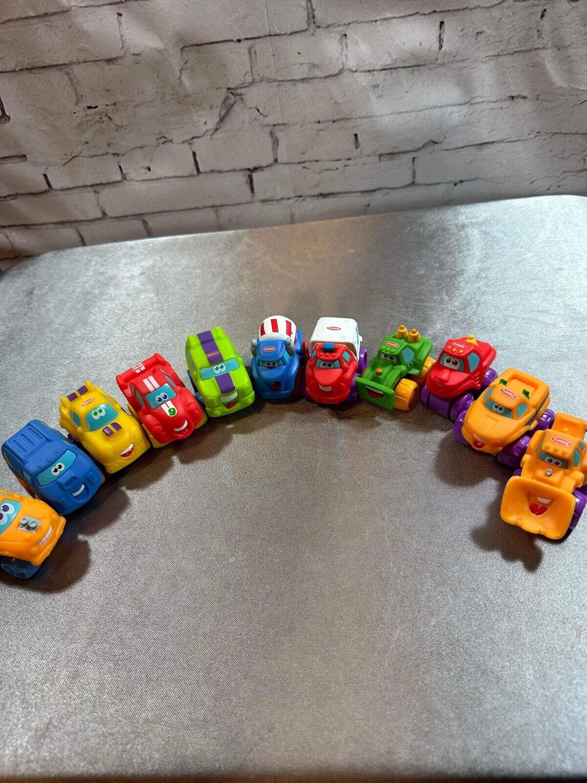 Tonka Hasbro Playskool Chuck and Friends Toy Car Truck Vehicle Lot x14