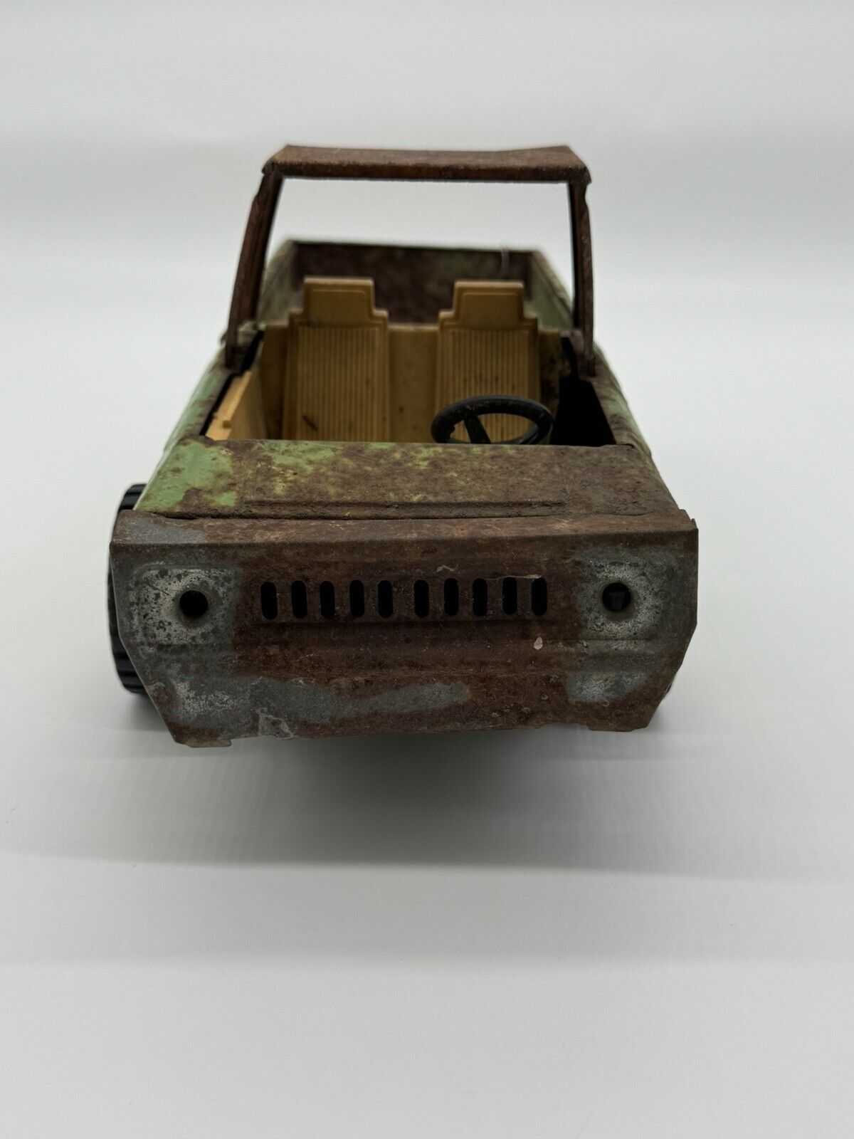 Vintage Buddy L Pressed Steel Green Pickup 13.5” Toy Truck Part No 1-3667 006