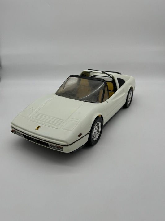 VINTAGE 1986 BARBIE Doll Car White FERRARI 328 GTS Mattel (w/ Xtra Windshield)