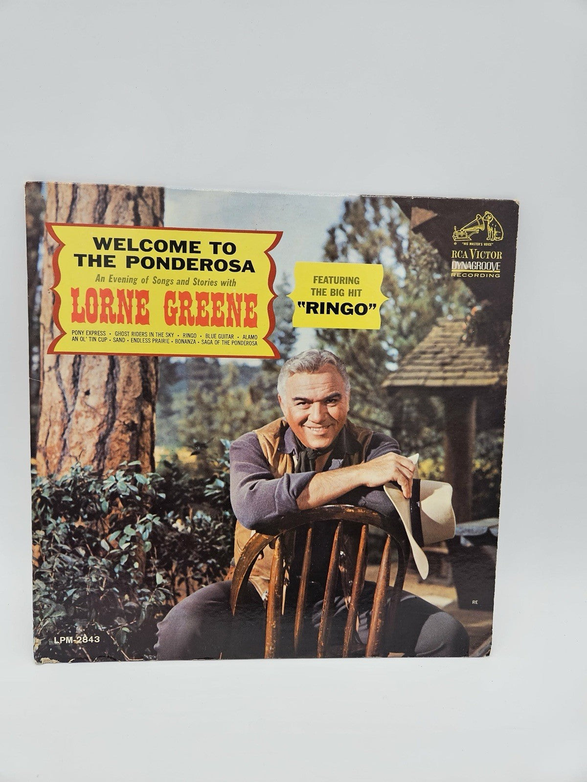 Welcome To The Ponderosa Lorne Greene Vinyl Record