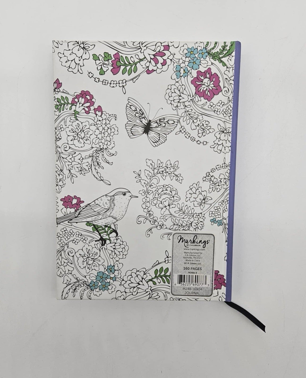 Coloring Journal Beauty Lives in Nature  Hardcover NEW