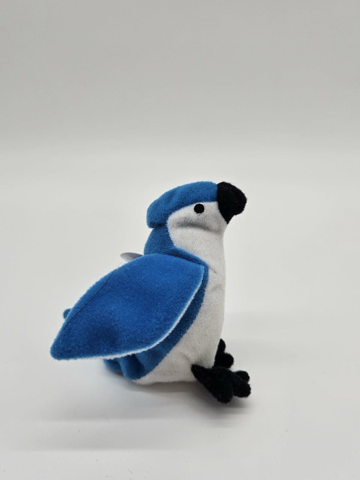 Ty Beanie Baby Original Rocket the Blue Jay Bird Plush - For Kids or Collectors!