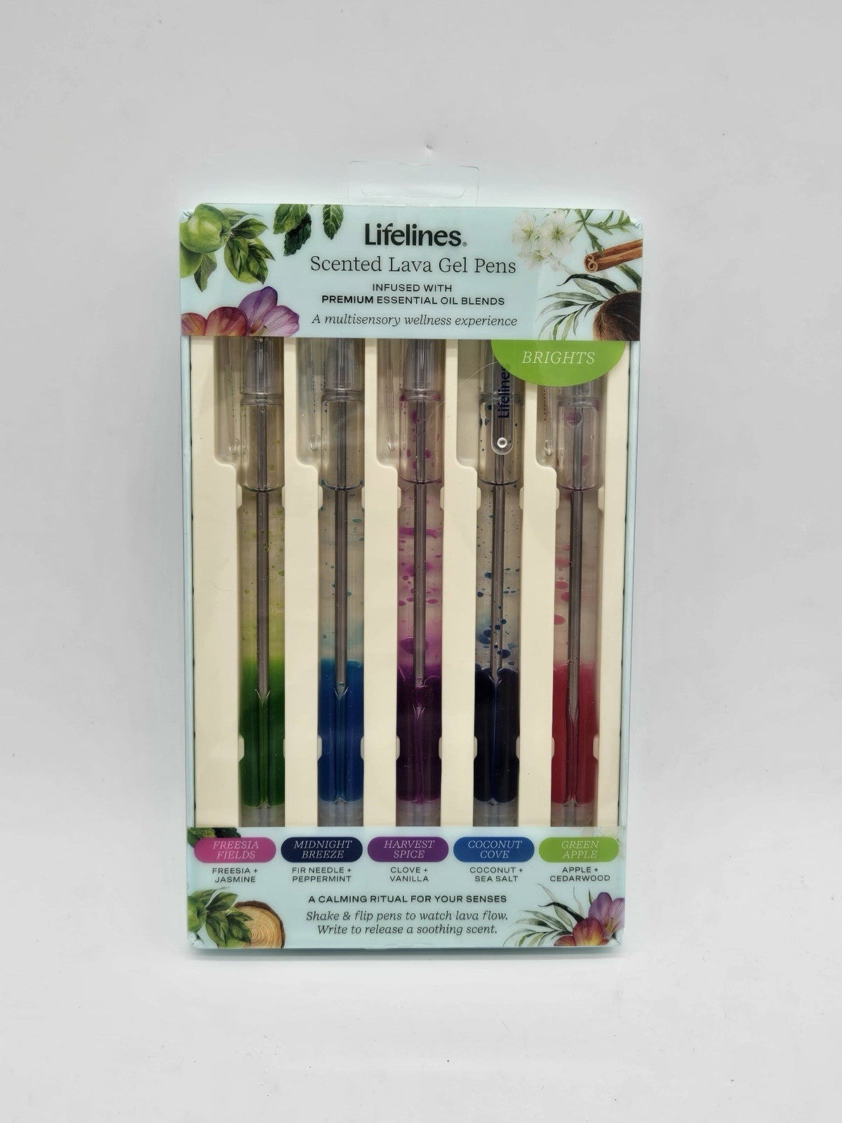 Lifelines Scented Lava Pen Set - Classic 5 Pack Classics